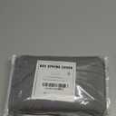 Alyvia Spring Box Spring Cover Full Size - Jersey Knit & Stretchy Wrap Around 4 Sides Bed Skirt for Hotel & Home - Full/Full XL, Silver