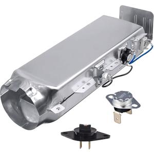 Dryer Heating Element Assembly Replaces fit for Samsung DV42H5000EW/A3 DVE45N5300W/A3 DV337AEG/XAA DVE45N5300V/A3 DV5451AEW/XAA DV48H7400EP/A2 DV42H5200EP/A3 DV448AEP/XAA DV419AEU/XAA DV419AEW/XAA