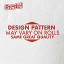 Amazon Brand - Presto! Ultra-Strong 2-Ply Toilet Paper, 24 Mega Rolls = 120 Regular Rolls, 308 Sheets Per Roll, Unscented