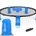 GOOX Outdoor Beach Ball Games with Carrying Bag, 3 Balls, Net and Strip Light (ONLY for Light Up Set)- Played Outdoors, Indoors, Beach, Lawn, Yard and Park 