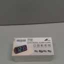 Netzu Loud Alarm Clock for Heavy Sleepers, RGB Alarm Clocks for Bedrooms Seniors Kids, Plug in Digital Clock with 5 Dimmers, 2 Alarms, 4 Volumes and Snooze (Pink)