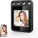 ETOFIXEE E-Ink Photo Keychain, Picture Keychain, Customized Keychains with Picture, ags for Changeable Picture/ Text/ Contact Information for Stanley Accessories, with Tracking and Location