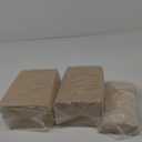 WILLBOND 300 Packs Disposable Paper Napkins Bulk Bamboo Paper Towels Disposable Hand Towels for Bathroom Eco Unbleached Brown Dinner Napkins