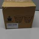 4 Pcs Christmas Metal Buckets for Gifts, 5.7" Red Galvanized Tin Candy Bucket Beverage Tub for Xmas Decor Home Storage Table Centerpiece, Farmhouse Pails Christmas Tree Planter Pot (Christmas Tree)