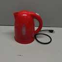 OVENTE Electric Kettle, 1.7L Fast Boiling Water Heater for Coffee or Tea, BPA Free with Water Level Gauge, Auto Shut-Off, Boil-Dry Protection, Indicator Light and Removable Filter, Red KP72R