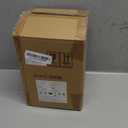 TRIROCKS Metal Battery Operated Lamp 8'' Tall Cage Shape Cordless Table Lantern with Warm Fairy Lights Bulb for Thanksgiving Christmas Patio Garden Wedding Parties Indoor Outdoor (Golden) (Single)