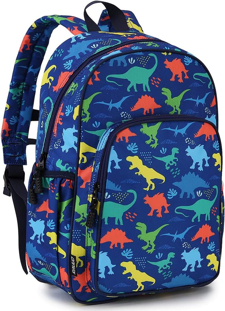 RAVUO Kids Backpack for Girls Boys, Cute Toddler School Bag Bookbag W Chest Strap