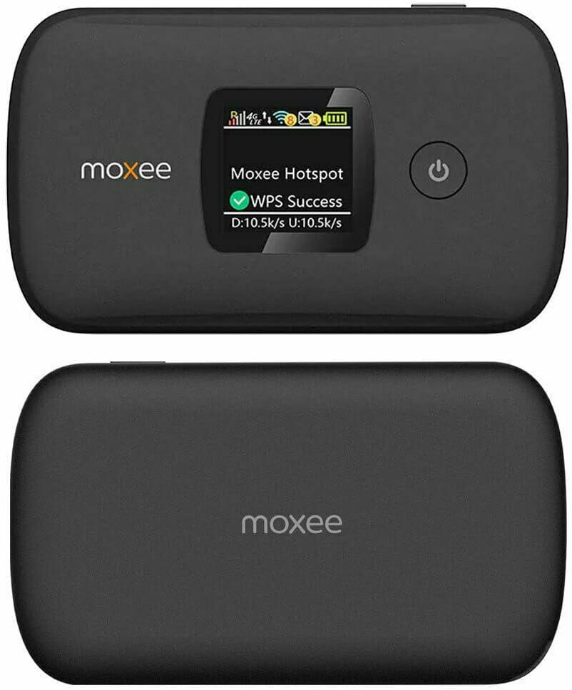 AT&T Prepaid MOXEE K779 4G LTE Mobile Hotspot - Black - 256MB 1200 Mbps - 4G LTE 