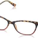 Foster Grant Women's Teresa Reading Glasses Cat-Eye (Tortoise and Red)