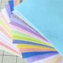 21 Felt Sheets - 6X12 inch Spring Colors Collection - Made in USA - Merino Wool Blend Felt - OTR Felt