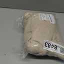 NICETOWN Semi Sheer Beige Curtains 84 inches Long, Grommet Retro Linen Curtains Window Treatments Vertical Drapes Privacy with Light Filter for Living Room, W52 x L84, 2 Panels