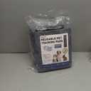 Fostanfly Non-Slip Washable Pee Pads for Dogs, 2 Pack Large 63"x63" Ultra-Absorbent and Leak-Proof Reusable Potty Training Pads for Dogs and Cats Puppy Pads (Gray)