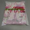 PRETTYGARDEN Women Summer Boho Maxi Dresses 2025 V Neck Puff Short Sleeve A-Line Flowy Tiered Floral Wedding Guest Dress (Pink, M)