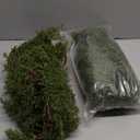 6FT Real Touch Cedar Garland - Artificial Christmas Garland Fake Green Faux Thick and Lush Pine Needles Garlands for Table Fireplace Mantle Holiday Home Indoor Outdoor Decor