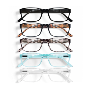 Gaoye Professional Reading Glasses for All Day - Computer Readers with Blue Light Protection - Value Pack,+1.25