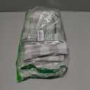 maxmill Rectangle Checkered Tablecloth Waterproof Spillproof Wrinkle Resistant Buffalo Plaid Heavy Weight Table Cloth Gingham Table Cover for Outdoor and Indoor Use, 52 x 70 Inch Grey and White