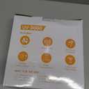 Uvital Large Button Phones for Seniors, White Corded Landline Phone with 3 One-Touch Dialing Big Buttons, Hands-Free, Loud Ringer, Adjustable Volume, Easy for Visually Impaired Telephone for Seniors