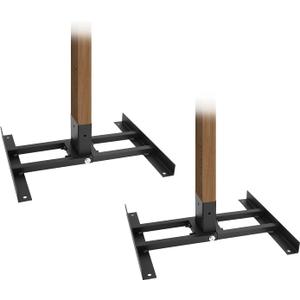 2x4 Target Stand Base, Shooting Target Stand for AR500 Steel Targets, Heavy Duty Portable Holder for Outdoor Shooting Range