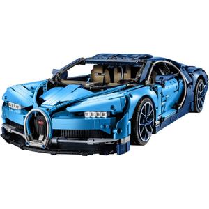 LEGO Technic Bugatti Chiron 42083 Race Car Building Kit and Engineering Toy, Adult Collectible Sports Car with Scale Model Engine (3599 Pieces)