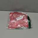 MODFUNS Red Christmas Tree Skirt Mini Glitter Tree Skirts 21 Inch Sequin Xmas Tree Skirt Thick Velvet Tree Mat Small Sparkly Tree Skirts Bling Christmas Tree Skirting Collar for Winter Holiday Decor