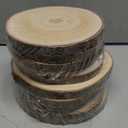 10 Pcs Natural Paulownia Wood Slices 7-8 Inches,Wood Slices for Centerpieces Table Decorations,Unfinished Rounds Wood for Crafts,Wood Slice for Rustic Wedding Decoration Projects