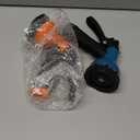 Garden Hose Nozzle Sprayer: 2 Pack 10 Watering Patterns Spray Nozzles Heavy Duty Hose Head Hose Attachment (BlueOrange)