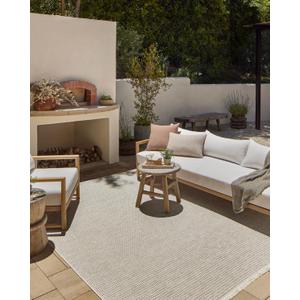 Loloi Amber Lewis Malibu Collection MAB-04 Beige/Dove 2'-3" x 7'-7" Runner Rug