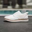 Bruno Marc Men's Oxfords - Classic Comfort, Size 10.5, White-Hands Free, BMUMOX2415