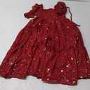Girls Fall Party Dress 6-14Y Christmas Birthday School Holiday Short Sleeve Dresses