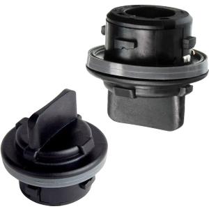 Shakas Turn Signal Light Socket, Plug and Play Sealed Waterproof Bulb Adaptor Mounting Base, Repair Modification Replacement OEM #92166-3K000 921663K000, Compatible with Hyundai Kia (Black)
