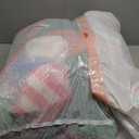 Juegoal Christmas Inflatables Outdoor Decorations, 6FT Inflatable Xmas Santa Claus with Helicopter on Gift Box, Lighted Blow Up Santa Flying Airplane, Built in Light for Holiday Lawn Yard Garden Decor