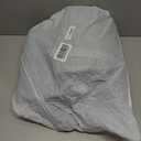 Thermal Door Curtain Fits Doors Size 74"x80" Curtain Size 77" x 82", Magnetic Insulated Curtain Side Open, Visible Panels, Keep Warm in Winter, Cool in Summer, Diamond Pattern, Gray