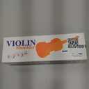 Violin Shoulder Rest for 4/4 and 3/4 Size, [Imitation Wood Grain] Violin Shoulder Rest with Comfortable Foam Pad & Height Adjustable Feet