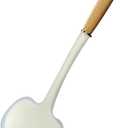 Mushroom Shaped Spatula Spoon - Silicone Cooking Utensil with Wood Handle,for Non-Stick & Coated Pans Cookware