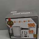 Handheld Steam Cleaner, Pressurized 15s Instant Heat Steam Cleaner for Home, Upgrade 650ML Tank, Lightweight Portable Steamer for Cleaning Kitchen, Grout, Furniture, Couch, Car and Bathroom (White)