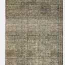 Amber Lewis x Loloi Morgan MOG-04 Sea / Sage Area Rug, 9'-6" x 13'-6" | 100% Polyester Pile, No Shedding, Stain-Resistant & Fade-Resistant