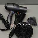 Infiniti PRO CONAIR Hair Dryer with Diffuser, Professional AC Motor, Tourmaline Ceramic Technology Blow Dryer, Includes Concentrator and Blowout Brush, Gray