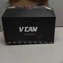 VCAN Cruiser Intricate Butterfly Motorcycle Half Helmet (Small, Gloss Black Butterfly)