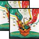 2 Packs,12.5x12.5 Black Aluminum Metal Vinyl Record Album Frame, Display Music Vinyl LP Record Album Covers, Hanging Hardware Included