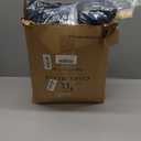 Cozy Bliss Faux Fur Throw Blanket for Couch, Fuzzy Soft Plush Thick Bubble Blanket for Sofa Bedroom Living Room, 60 * 80 Inches Black