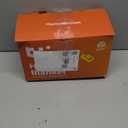 greenoak Heated Blanket Electric Throw 50"X60", Heating Blanket with 10 Heat Levels 1/2/4/6/8 Hours Auto-Off,Fleece Soft Sherpa Blanket,Gifts for Grandma Mom Seniors, Misty Grey