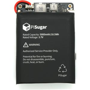 PiSugar 3 Plus Portable Pwnagotchi Power Management for Raspberry Pi 3B/3B+/4B Model (Not Include Raspberry Pi)