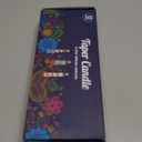 12 Pack-10 Inch White Unscented Dripless Taper Candles Long Burning -Smokeless Candle for Dinner Table, Advent, Christmas, Thanksgiving, Vigil, Wedding,( Red)