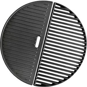 C6N992 (2-Pack) 18-in Cast Iron Cooking Grate for Kamado Joe KJ-23RHC Classic II, Kamado Joe KJ23NRHCI Classic III,Large Big Green Egg, Vision Grill VGKSS-CC2, B-11N1A1-Y2A