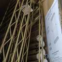 Ulif E10 Clothes RackWith Stretchable Hanger RodFreestanding Clothing Racks for Hanging ClothesAdjustable Closet Organizer SystemPortable Garment Rack 73-97"W x 15" D x 72" HMax Load 800LBSGold