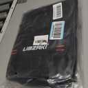 LIBZAKI Large Waterproof Rolltop Duffel Bag-Heavy Duty Motorcycle Dry Bag for Traveling, Camping, Gym,Beach,Kayaking,Quick Release Buckles 70L (Black)