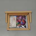 5 * 7 wooden picture frames 180 degree rotating picture frame double-sided design high-definition shatterproof acrylic material suitable for desktops and tables bridal shower gifts certificate