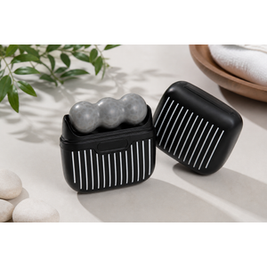 2 In 1 Face Roller, Black