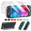 FYOUNG Switch 2 Protective Case,Cover Shell&Screen Protector for Nintendo 2