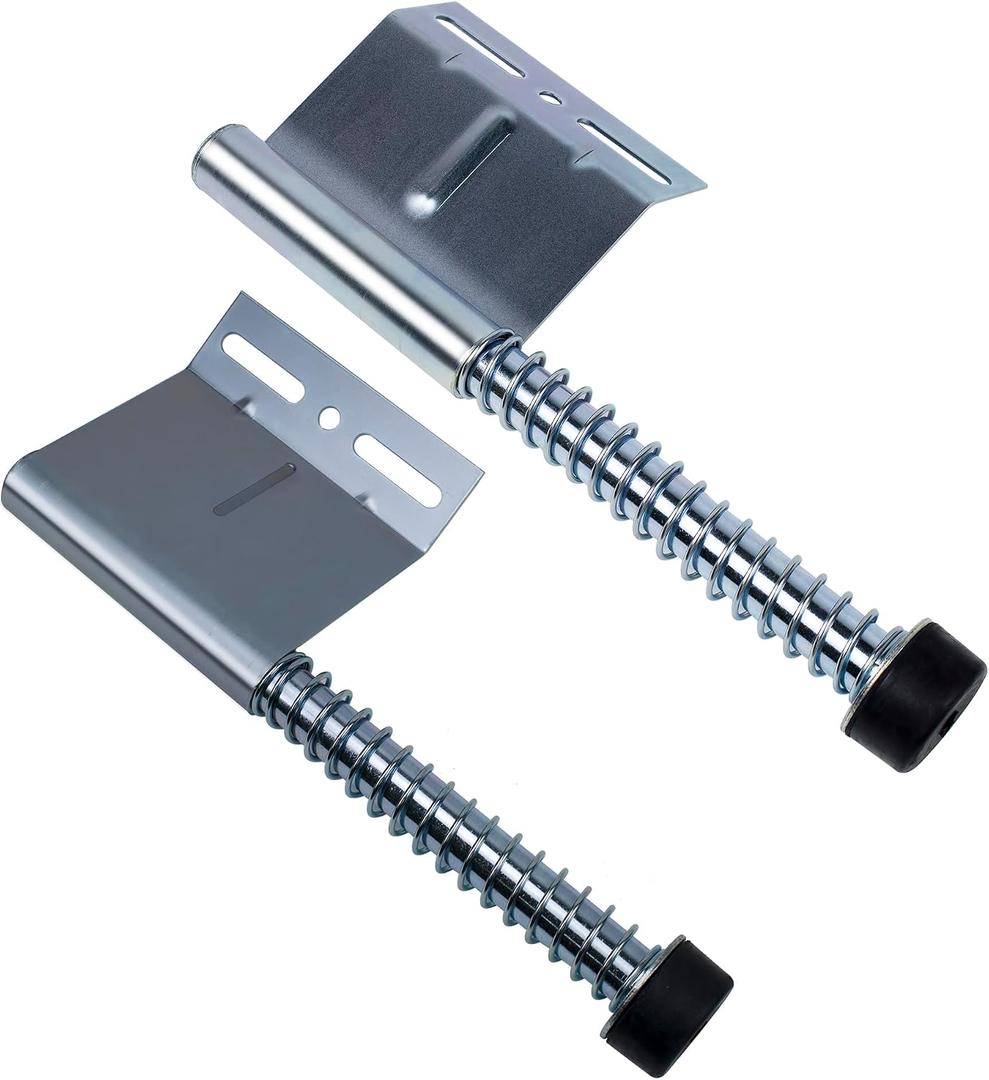 Pair of 15" Garage Door Plunger Bumper Pusher Spring Left and Right Garage Door Opener System Parts